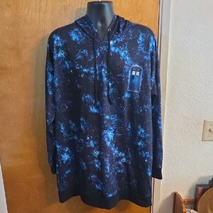 Her Universe Doctor Who Galaxy TARDIS Hoodie Dress 3XL